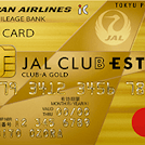 	 スクショ_CLUB EST JAL TOKYU POINT ClubQ CLUB-A ゴールドカード マスターカード_券面