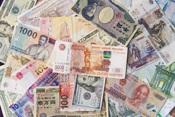 free_様々な国の貨幣